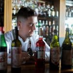 vermouth, campari, bartender