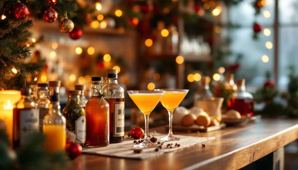 Feestelijke Kerst cocktails om zelf te maken